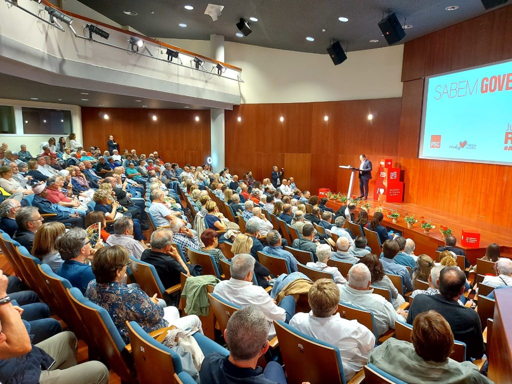 Acte central PSC Vilanova i la Geltrú